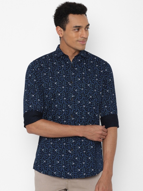 

Allen Solly Sport Men Blue Printed Casual Shirt