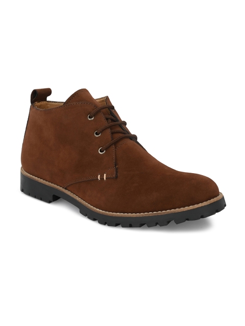 

KLEAT Men Brown Flat Boots