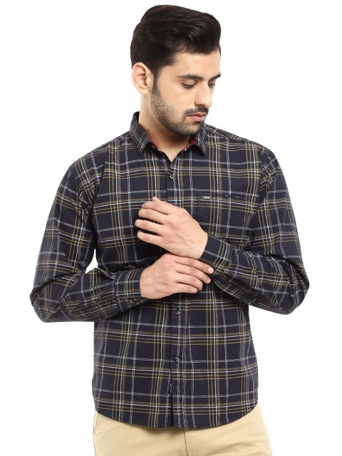 

V-Mart Men Assorted Standard Slim Fit Tartan Checks Checked Casual Shirt