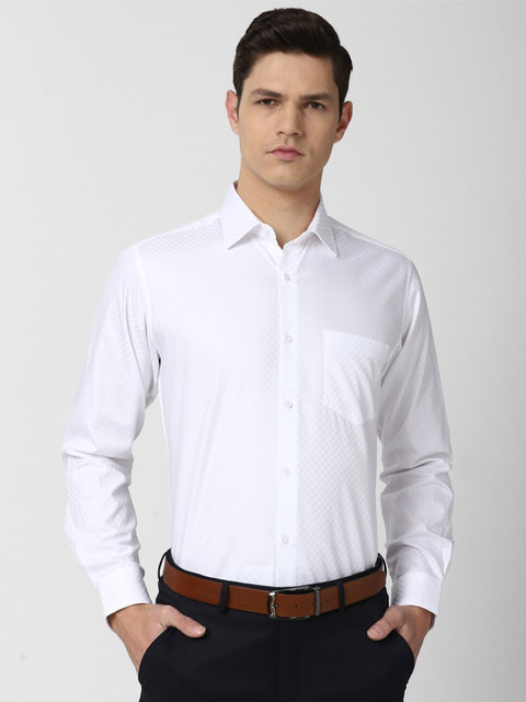 

Van Heusen Men White Formal Shirt