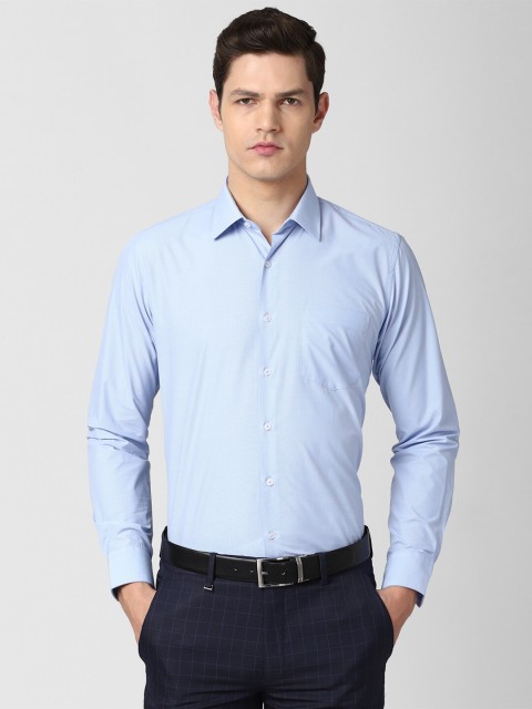

Van Heusen Men Blue Slim Fit Formal Shirt
