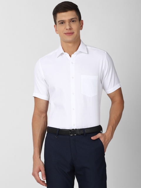 

Van Heusen Men White Regular Fit Formal Shirt
