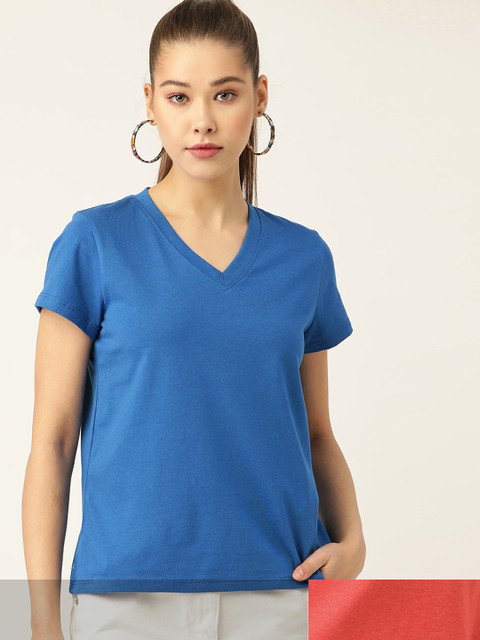 

DressBerry Women Pack of 2 T-shirts, Blue
