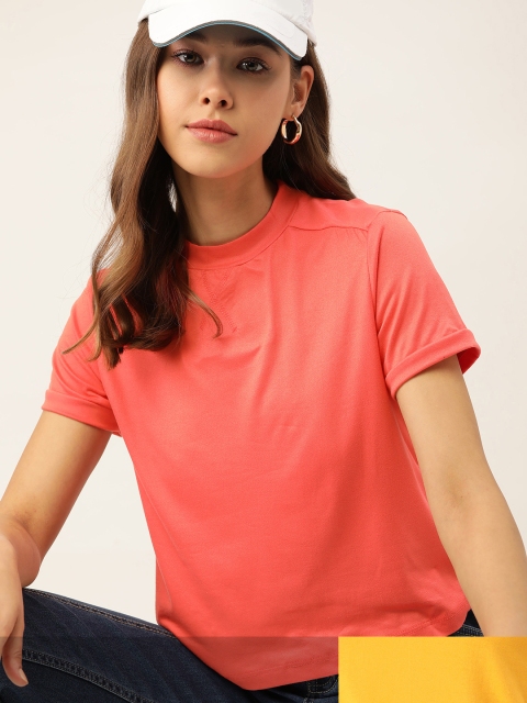 

DressBerry Women Pack of 2 T-shirts, Coral