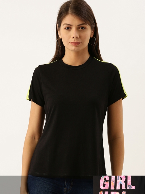 

DressBerry Women Pack of 2 T-shirts, Black