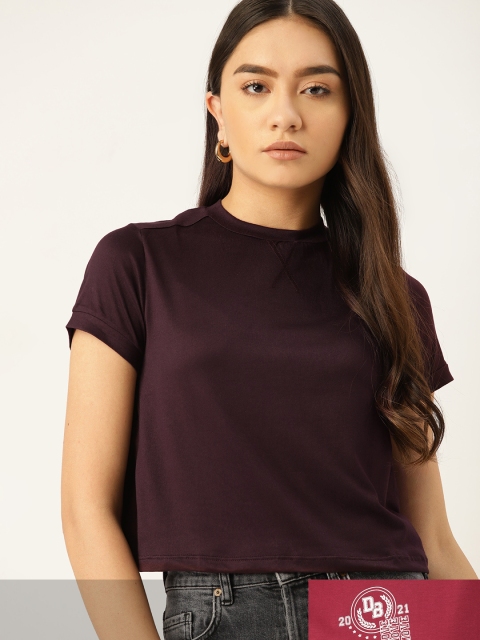 

DressBerry Women Pack of 2 T-shirts, Burgundy