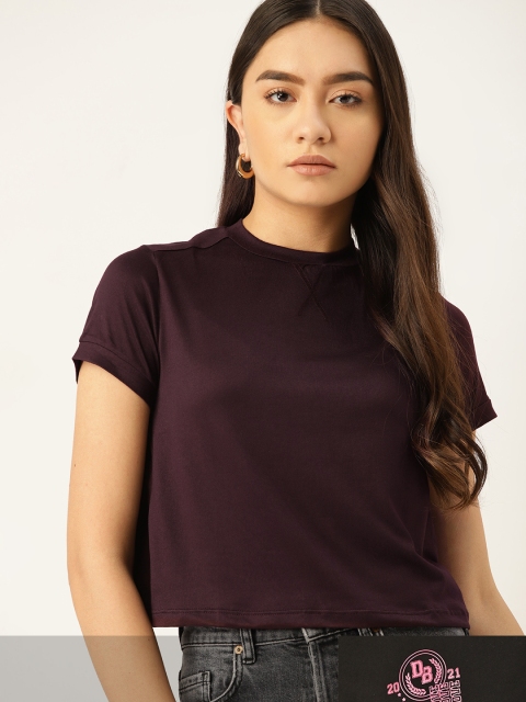 

DressBerry Women Pack of 2 T-shirts, Burgundy