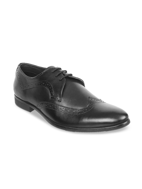 

WALKWAY Men Black Formal Brogues