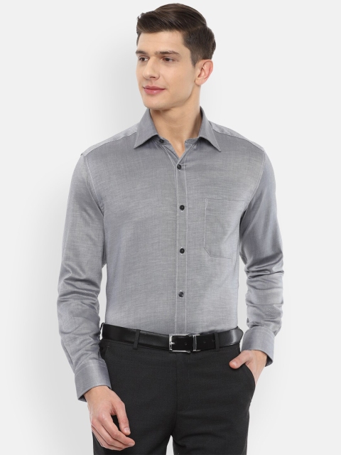 

Louis Philippe Men Grey Formal Shirt