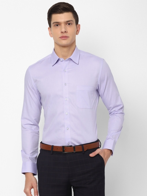 

Louis Philippe Men Purple Slim Fit Formal Shirt