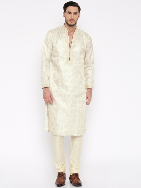 

TOZZI Cream-Coloured Kurta Churidar