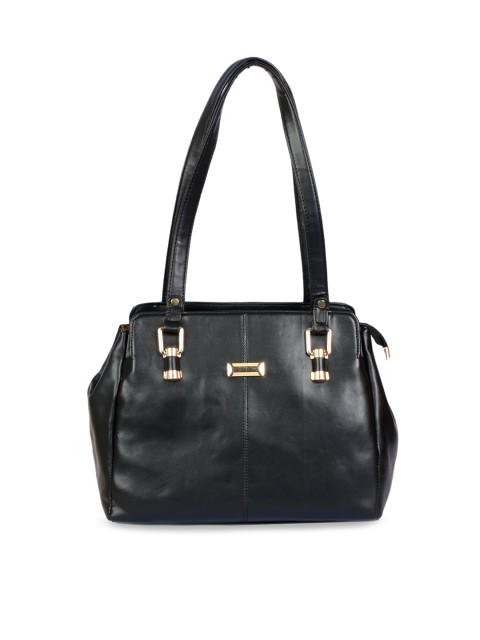 

LELYS Black Structured Shoulder Bag