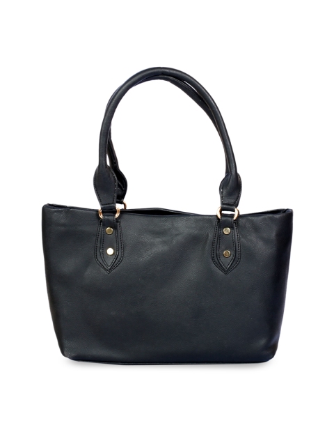 

LELYS Black PU Structured Shoulder Bag with Tasselled
