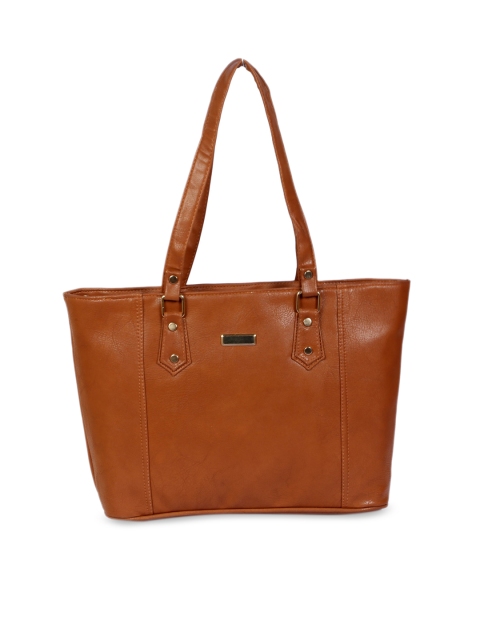 

LELYS Brown Shopper Shoulder Bag with Tasselled