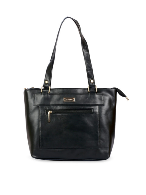 

LELYS Black Structured Shoulder Bag