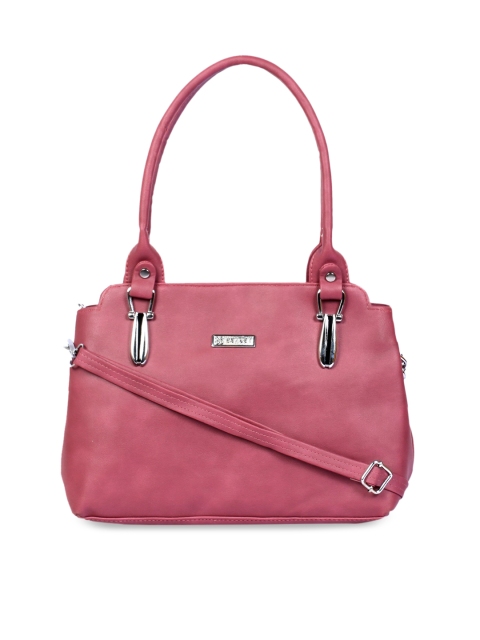 

LELYS Pink Structured Shoulder Bag