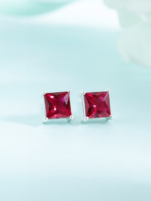 

Hiara Jewels Silver-Toned Contemporary Studs Earrings