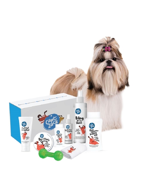 

Captain Zack White The Lhasa Dog Groom Set