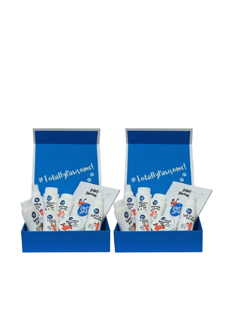 

Captain Zack Dogs Set Of 2 White 7-in-1 Miniature Groom Box