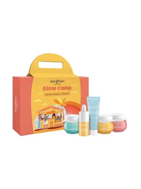 

DOT & KEY Glow Camp 5-in-1 Travel Kit, Yellow