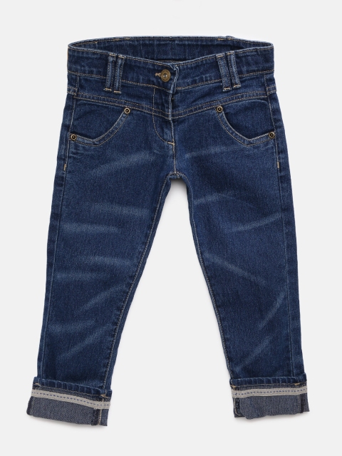 

YK Girls Blue Mid-Rise Jeans