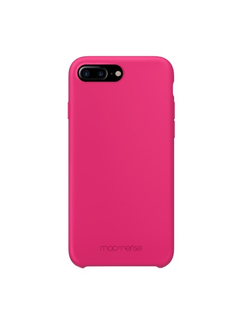 

macmerise Pink Solid iPhone 7 Plus Back Case