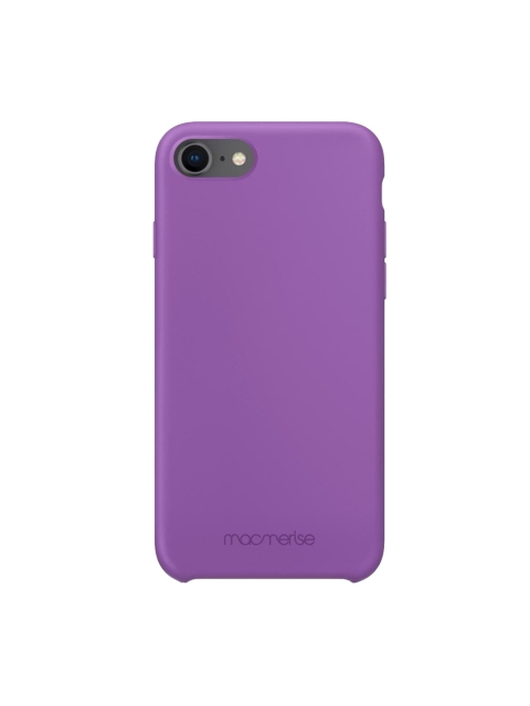 

macmerise Purple - Silicone iPhone 8 Back Case, Multi