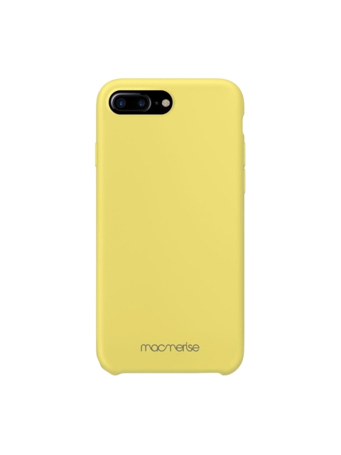 

macmerise Solid Yellow iPhone 8 plus Mobile Back Case