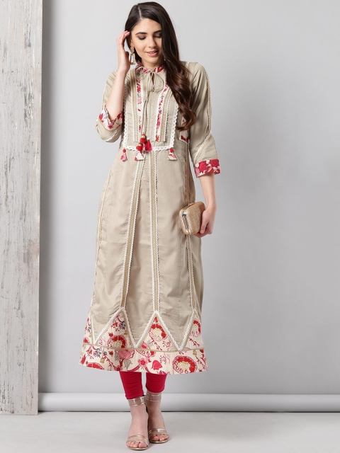

Lakshita Women Pink Printed Kurta