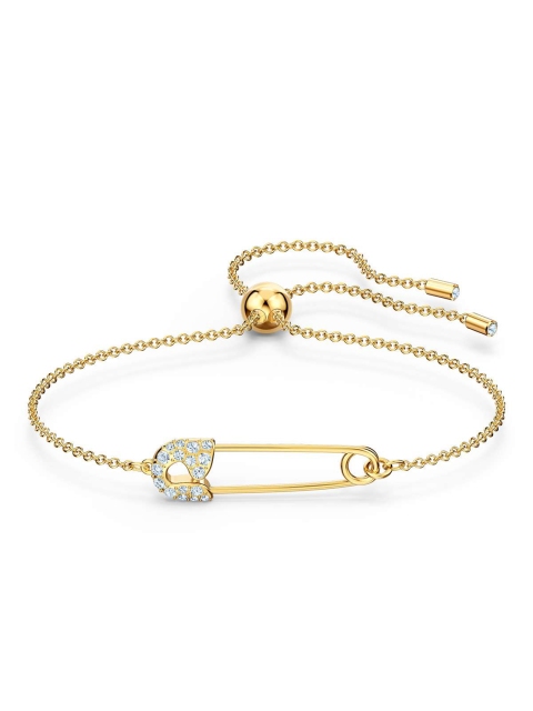 

SWAROVSKI Women Crystals Gold-Plated Charm Bracelet