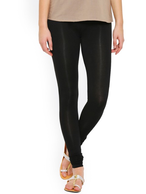

De Moza Black Churidar Leggings