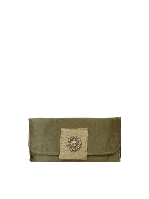 

LELYS Grey Embellished Purse Clutch