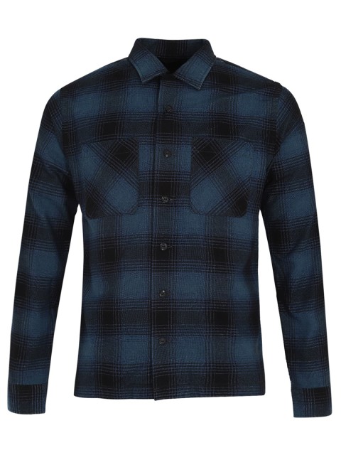 

Polo Ralph Lauren Men Navy Blue Checked Regular Fit Cotton Casual Shirt