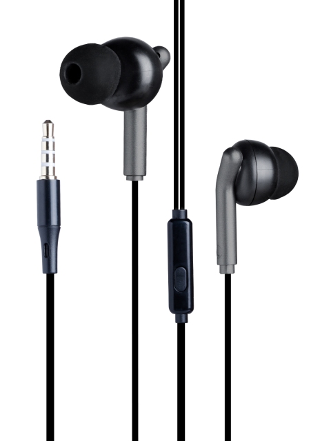 

Zebronics Unisex Zeb-Bro Stereo Earphone with Mic, Black