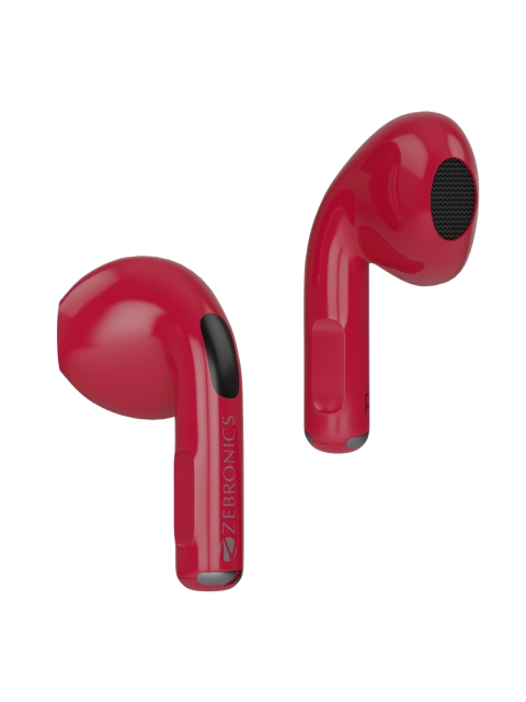 

ZEBRONICS Zeb-Sound Bomb 3 TWS Bluetooth Headset -Red