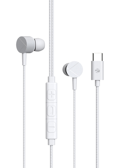 

ZEBRONICS Zeb-Buds C2 in Ear Type Wired Earphones with Mic - White