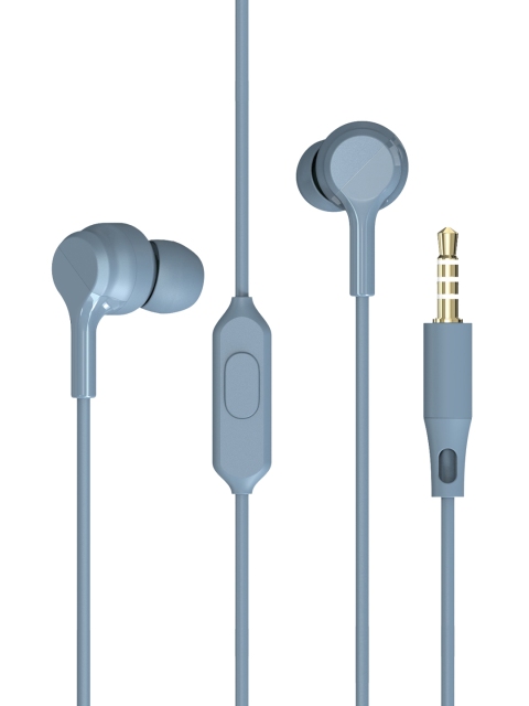 

ZEBRONICS Zeb- Bro Pro Blue Solid In-Ear Wired Stereo Earphones
