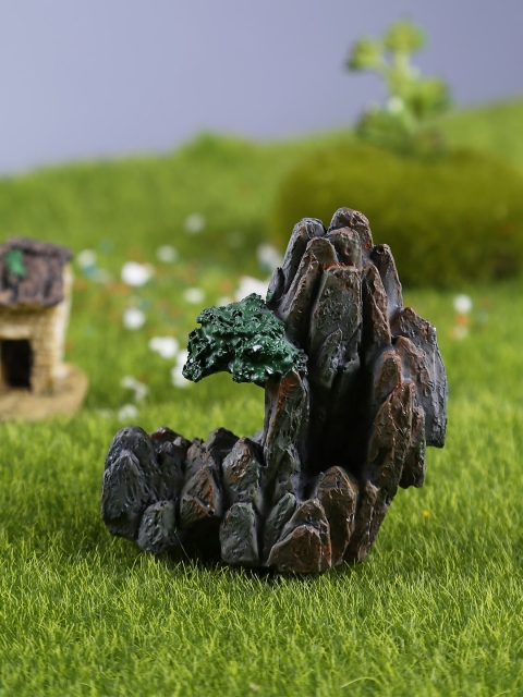 

TAYHAA Grey Little & Amazing Stone Ornament Garden Accessories