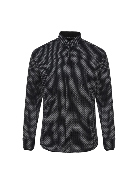 

LAGERFELD Men Black Printed Formal Shirt