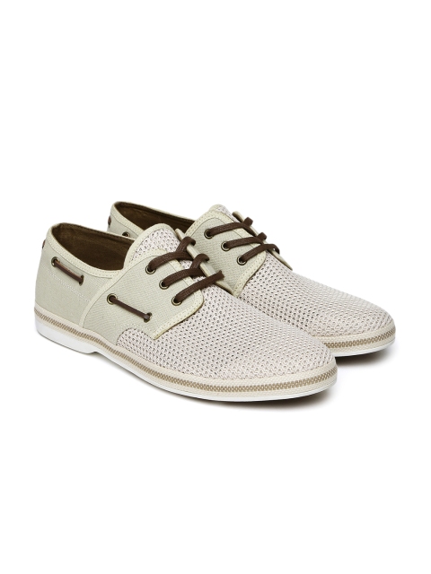 

ALDO Men Beige Sneakers, Off white