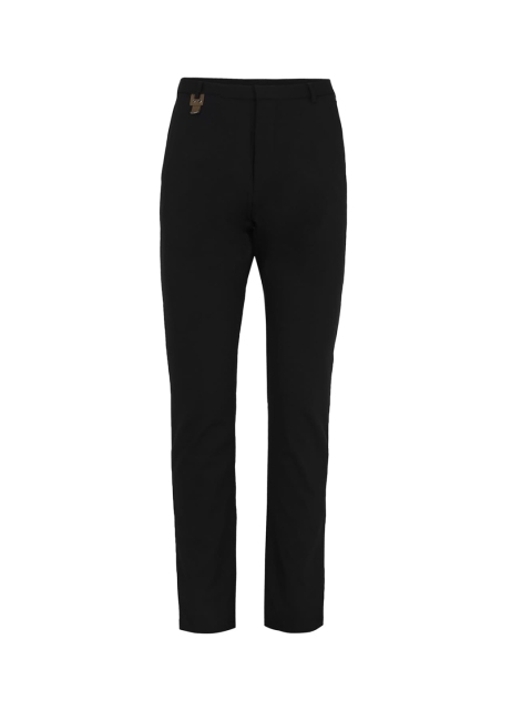 

HUGO Men Black Regular Fit Formal Trousers