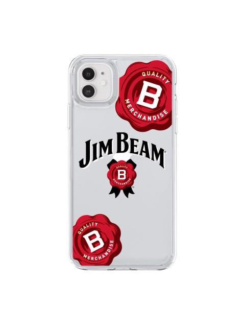 

macmerise Transparent & Red Jim Beam Printed iPhone 11 Shield Back Cover