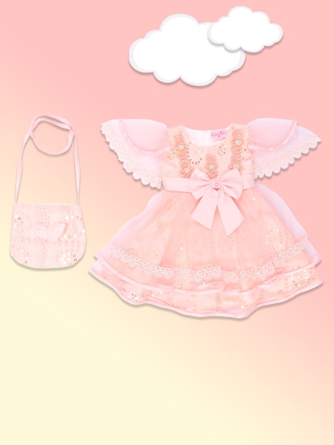 

CUTECUMBER Pink Net Dress
