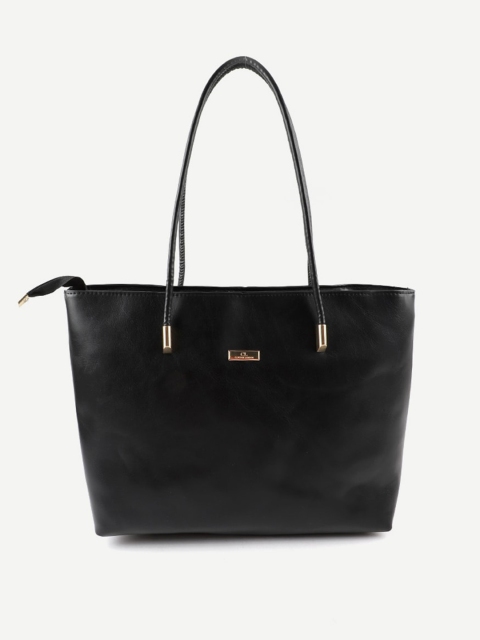 

Carlton London Black Shopper Shoulder Bag