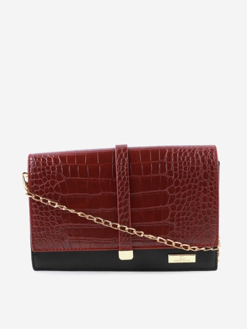 

Carlton London Multicoloured Textured Structured Sling Bag, Multi