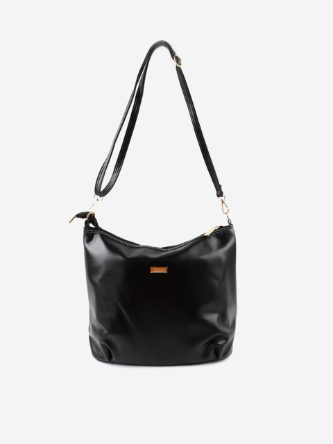 

Carlton London Black Structured Sling Bag