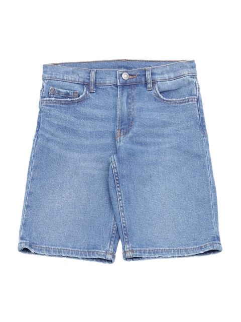 

Lil Lollipop Kids Blue Pure Cotton Denim Shorts