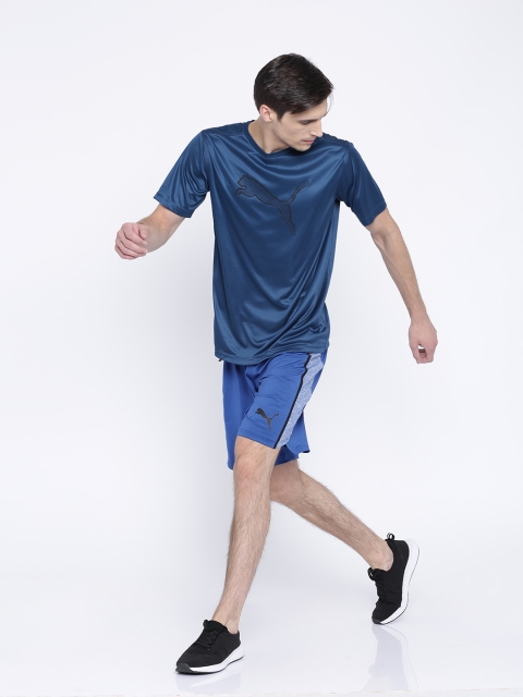 

Puma Men Blue Essential Cat T-shirt