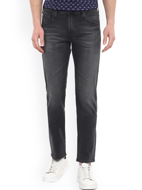 

Adriano Goldschmied Men Grey Light Fade Regular Fit Jeans