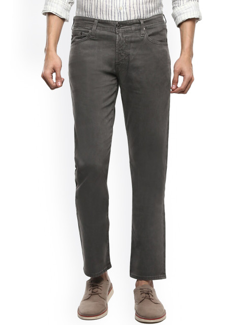 

Adriano Goldschmied Men Grey Regular Fit Jeans